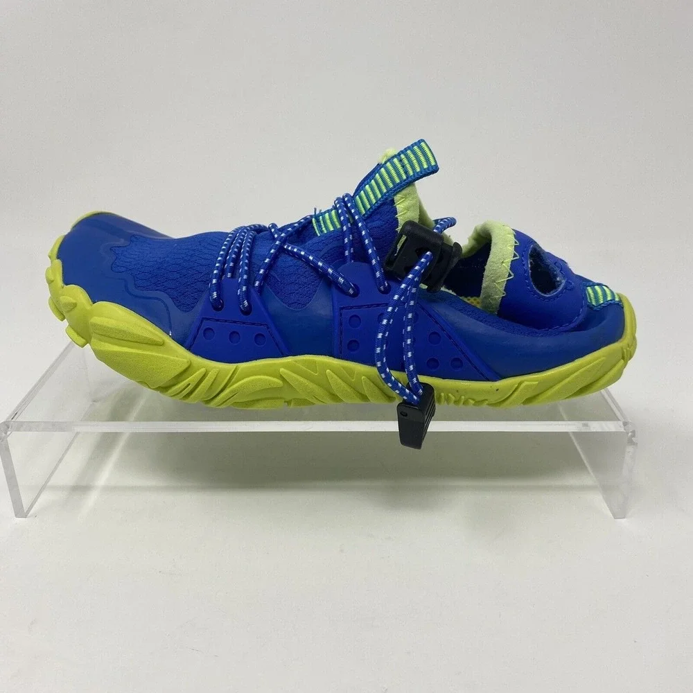 Functional‎ Toddler Kid Water Shoes Size 31 Blue Yellow Swimming Beach